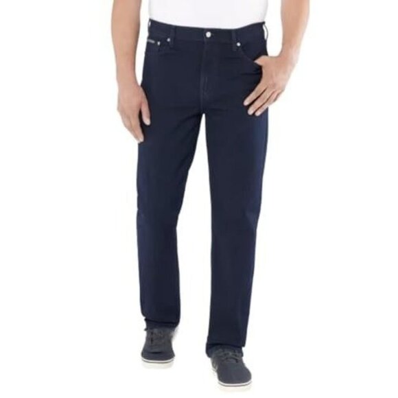 Calvin Klein NWT Men's Classic 5-Pocket Stretch Straight Fit W38xL29 Denim Jean - Picture 2 of 16